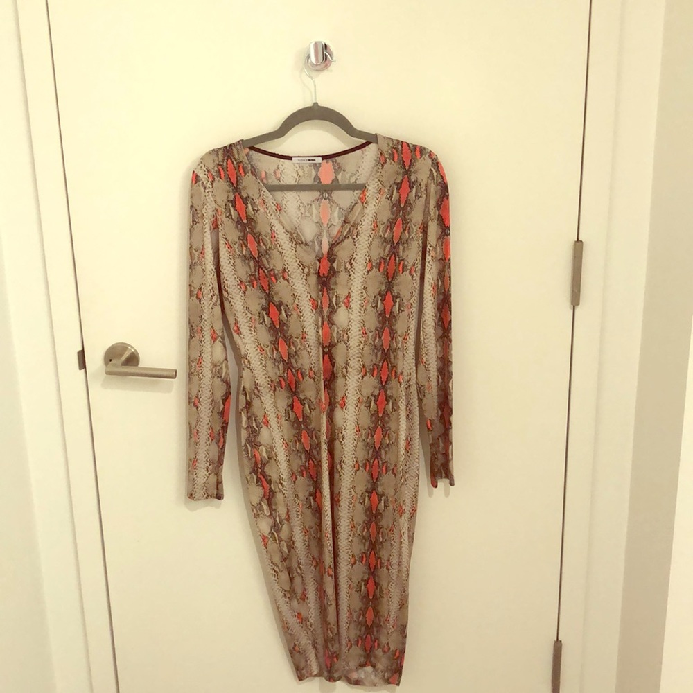 NWOT Fashion Nova Snakeprint Bodycon